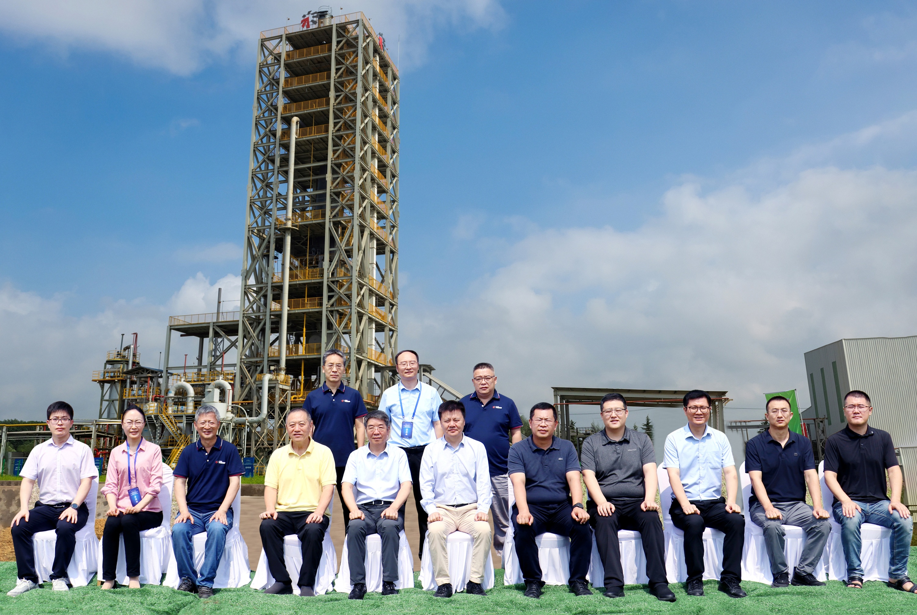 中國鋼鐵工業(yè)協(xié)會(huì)黨委副書記、秘書長姜維一行到訪中國鋼研臨沂純氫冶金中試基地